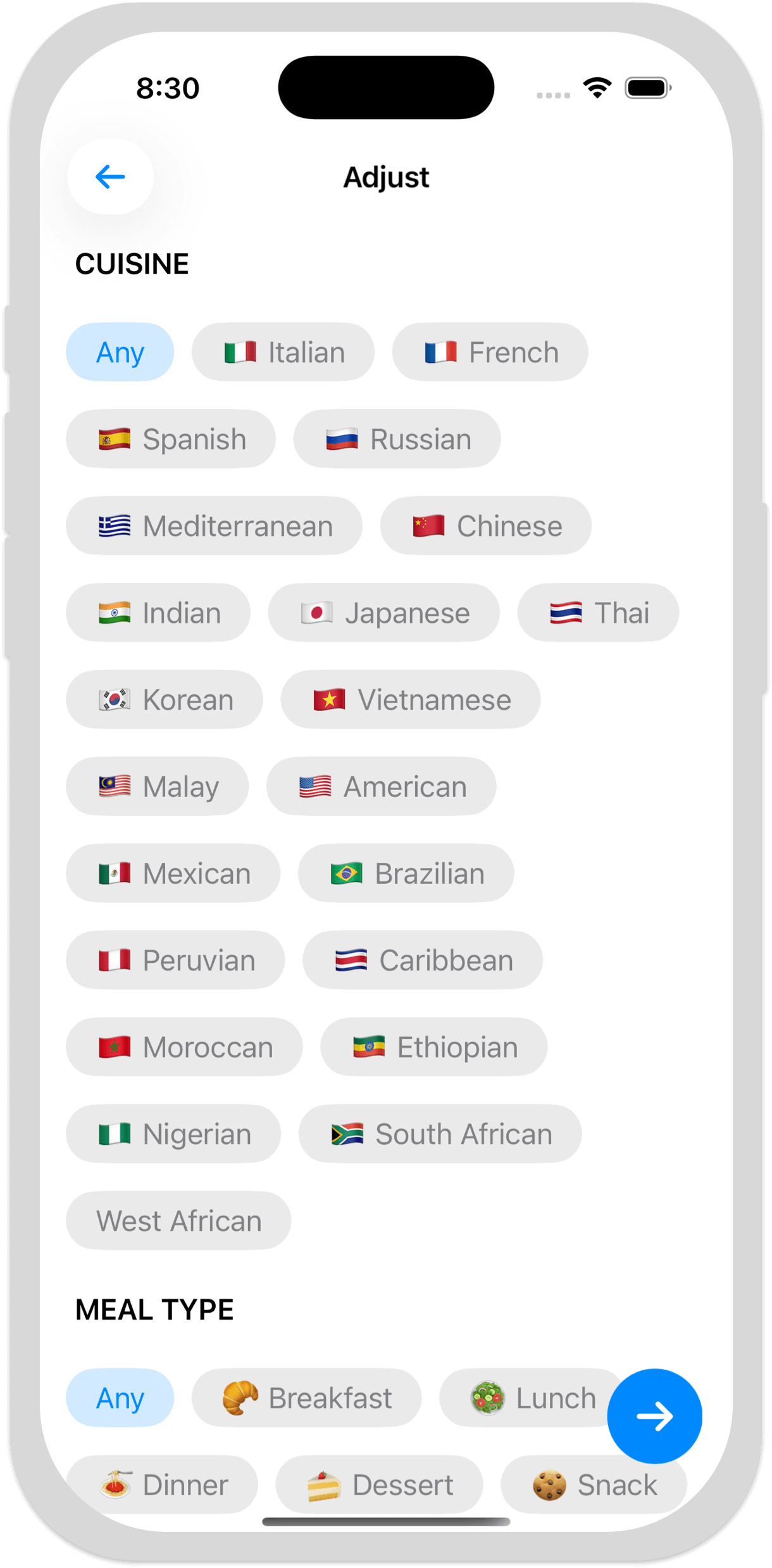 Plum Recipes App Screenshot